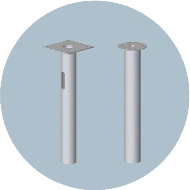 Закладные детали фундамента ФМ 0,159